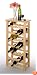Winsome Wood 28-Bottle Wine Rack, Natural