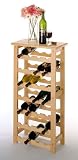 Winsome Wood 28-Bottle Wine Rack, Natural