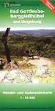 Bad Gottleuba-Berggießhübel und Umgebung: Wander- und Radwanderkarte 1:20 000