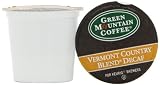 Green Mountain Coffee, Vermont Country Blend Decaf K-Cup Portion Pack for Keurig Brewers (Pack of 50)