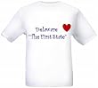 DELAWARE - THE FIRST STATE - State-series - White T-shirt