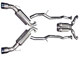 Injen Technology SES1986TT Stainless Steel Exhaust System with Titainum Tips