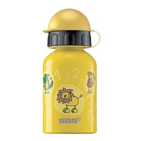 Sigg Baby Water Bottle (0.3-Liters, Wild Friends, Yellow)