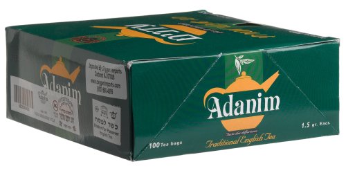 Adanim Traditional English Breakfast Tea Economy, 100-count Tea Bags, 5.29-Ounce Units... by Breakfast Teas