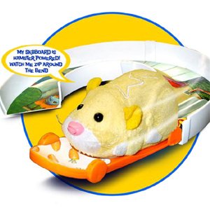 Go Go Hamster Add On Playset Sk8board & U Turn (Hamster not Included)