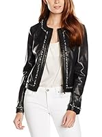 Trussardi Jeans Cazadora Piel (Negro)