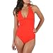 Calvin Klein Swimwear Core Solids Halter Tankini