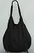 *The Extras The Jersey Fringe Hobo in Black,Bags (Handbags/Totes) for Women