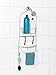 ZPC Zenith Products Corporation 7602S Zenna Home, Over-The-Showerhead Caddy, Chrome