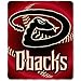 Arizona D-Backs Diamondbacks MLB 50 x 60 Fleece Throw Blanket