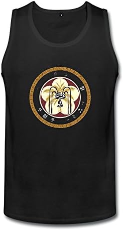 Taiwan University Logo Mens Taiwan University Logo Tank Tops Black