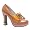 Women's Farout Pump Color: Tan, Size: 7