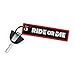 KEYTAILS Keychains, Premium Quality Key Tag Motorcycle, Scooter, ATV, UTV [Ride Die]