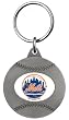 Set of 2 New York Mets Football Key Tag - MLB Baseball - Fan Shop Sports Team Merchandise