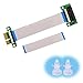PCI-e PCI Express 36PIN 1X extender Extension cable with Gold-plated connector