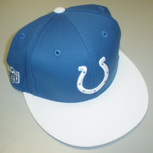 Indianapolis Colts Structured Fitted Reebok Hat Size 7 1/4