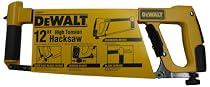 DEWALT DW3970 12-Inch High Tension Hack Saw Frame