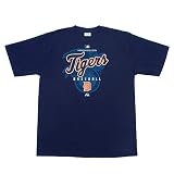 Detroit Tigers AC Youth Momentum T-shirt by Majestic Athletic