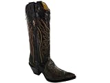 Corral Women's C1835 Boots Black/Copper Python