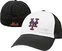 New York Mets White/Black Panel Franchise Fitted Hat