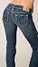 True Religion Johnny Heritage Big T-Dk Drift Image
