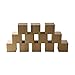 Flyco(TM) 100pcs 1 inch wood Floor cubes, natural unfinished craft wood blocks 2.5cm(1 inch) - Bag of 100