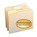 Smead File Folder with Antimicrobial Product Protection, 1/3-Cut Tab, Letter Size, Manila, 100 per Box (10338)