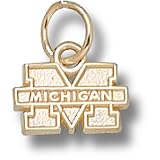 Univ Of Michigan M Michigan 1/4 Pendant (14kt)