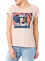 Cross Camiseta Manga Corta (Salmón)