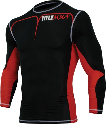 TITLE MMA Quad-Flex Adversary Long Sleeve Rash Guard