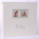 Produkt-Bild: XXL Teddy Fotoalbum 'Cherish' - Baby Album der Qualit&auml;tsmarke HENZO - 33 x 34,5 cm - Schraubalbum mit 40 Seiten