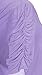 Women's Open Front Ruched Short Sleeve Shark Bite Hem Casual Plus Size Cardigan