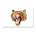 22 x 14 Wall Vinyl Sticker Wild Tiger