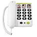 Doro 327RC Big Button Corded Telephone & Answering Machine - White