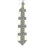Black & White Abstract / Modern Art Deco Necktie