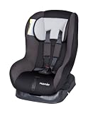 Nania Basic Comfort Car Seat in Aura (Black/Grey, 0 to 4 Years)