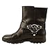 Michael Kors Fulton Black Biker Bootie Women