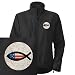 Artsmith, Inc. Women's Embroidered Jacket US Christian Fish Ichthys - Medium