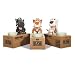 EANDG Tirelire mange pièces chien - Doggy Bank + GADGETS - TRUE UTILITY - CASH STASH (Gadgets jeu e
