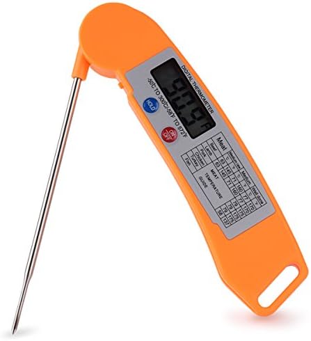 LINK Innovation Best Cooking Barbecue Meat Thermometer Ultra Fast Instant Read Digital Electronic BBQ Thermometer With Internal Probe