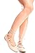 Lolli Couture LACE UP FAUX LEATHER MATERIAL ROUNDED TOE STYLE CASUAL FLATS
