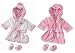 Zapf 801796 - Baby born  Bademantel mit Sandalen