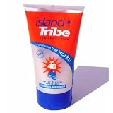 Island Tribe Clear Gel waterproof SPF 40 Sunscreen 100ml