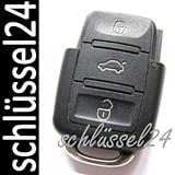 Zoom Produkt-Bild: Klappschl&uuml;ssel Geh&auml;use 3 Tasten VW Golf Seat Skoda Schl&uuml;ssel