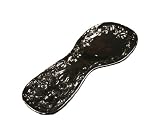Drake Design 3459 Spoon Rest, Onyx, 8.5x3.5 Inch
