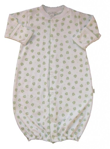 Kissy Kissy Baby-boys Homeward Bound Froggie Print Convertible Gown
