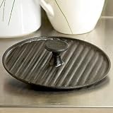 Wolfgang Puck 10' Cast Iron Grill Press