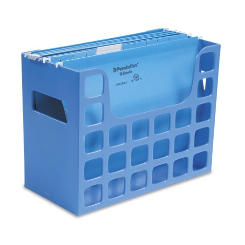 Boorum & Pease Decoflex Letter Size Hanging Folder File, 12-1/4W X 6D X 9-1/2H, Blue (ESS23011)