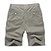 SUCFORST Men's Perfect Casual Business Classic-Fit Flat-Front Shorts