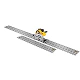 DEWALT DC351CKL 28-Volt 6-1/2-Inch Cordless Track Saw Kit with 59-Inch and 102-Inch Track